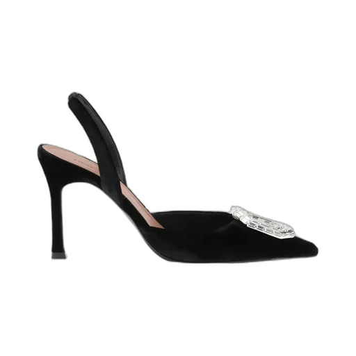Pointed Slingback Heels