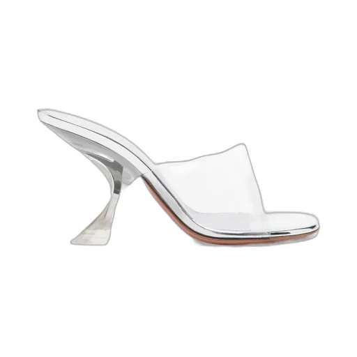 Taylor Glass Trans Sandals