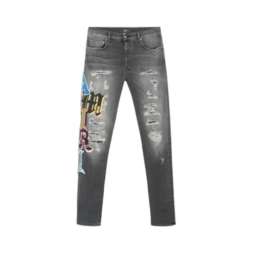 Appliqué Slim Fit Jeans