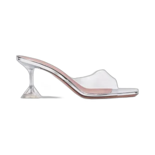 Lupita Glass Slipper Mules