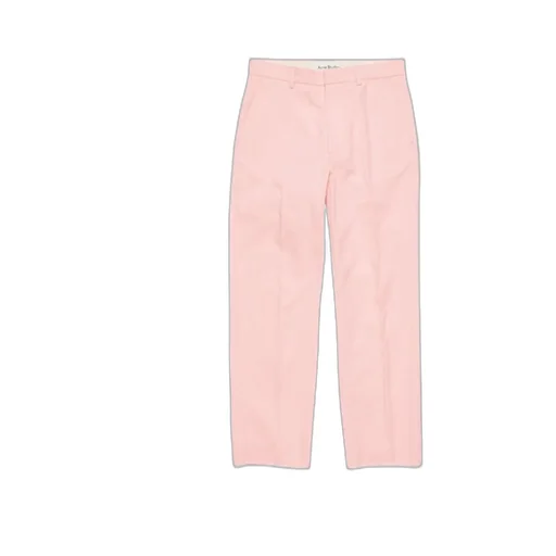 Twill Cotton-Blend Trousers