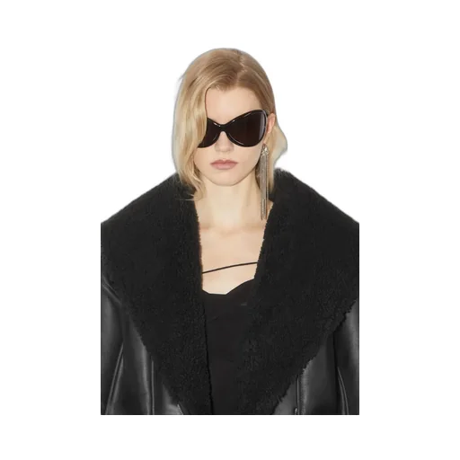 Drop Shoulder Biker Jacket