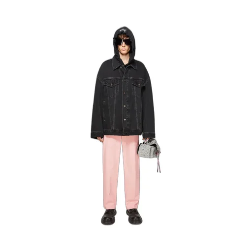 Twill Cotton-Blend Trousers
