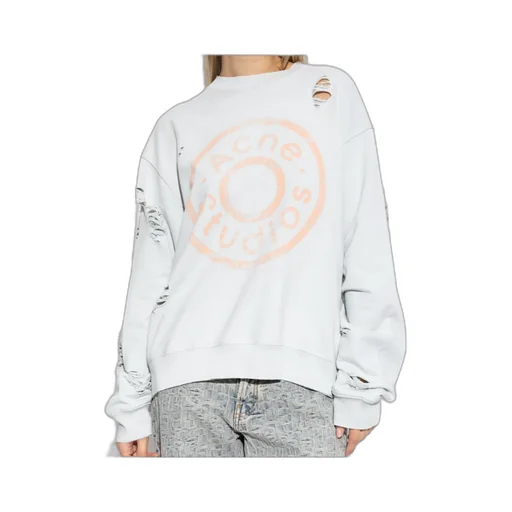 Distressed Logo Sweatshirt