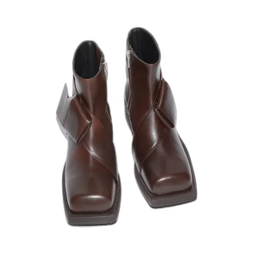 Musubli Leather Ankle Boots