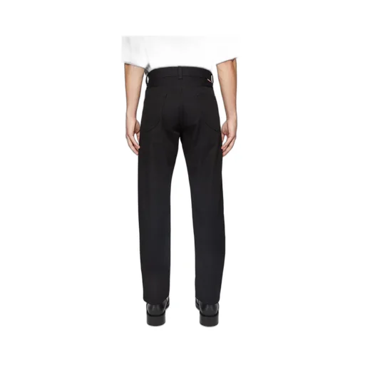 High-Waisted Straight-Leg Jeans