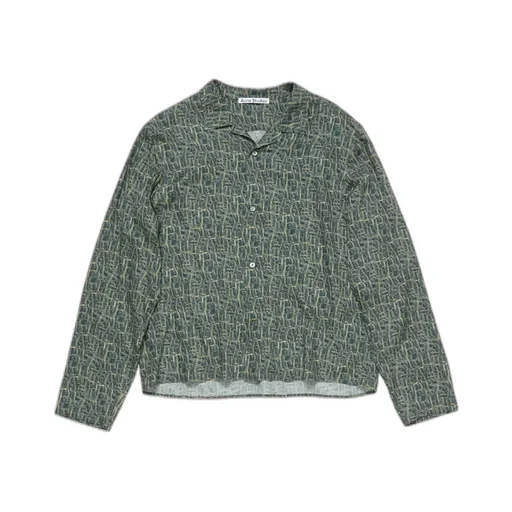 Abstract-Print Shirt