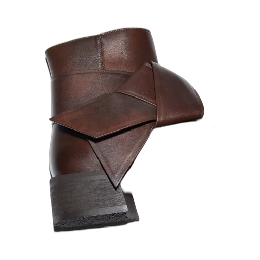Musubli Leather Ankle Boots