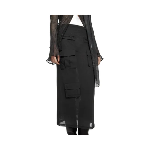 Cargo Mesh Skirt