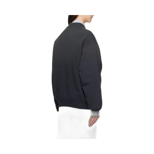 Logo Printed Zip-Up Sweatshirt