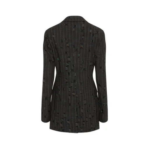 Lapel Long-Sleeved Suit Coat