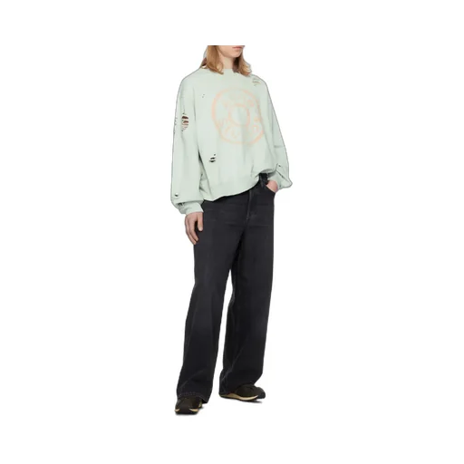 Distressed Logo Sweatshirt