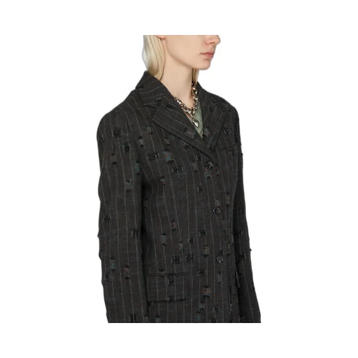 Lapel Long-Sleeved Suit Coat