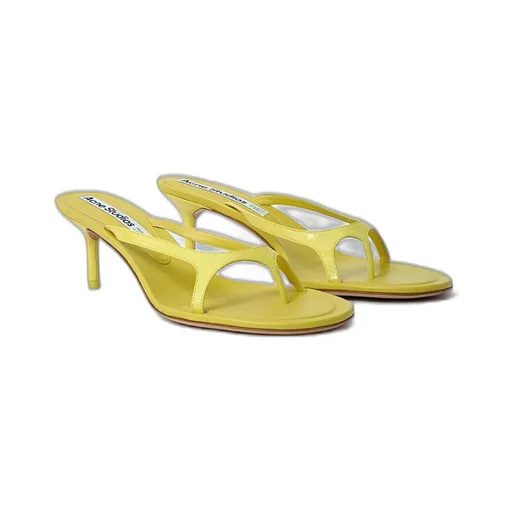 Round Toe High Heel Sandals