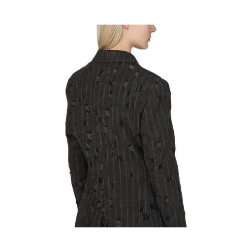 Lapel Long-Sleeved Suit Coat