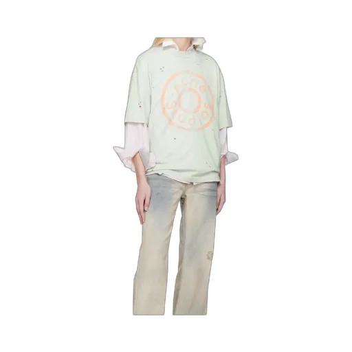 Logo Printed Crewneck T-Shirt