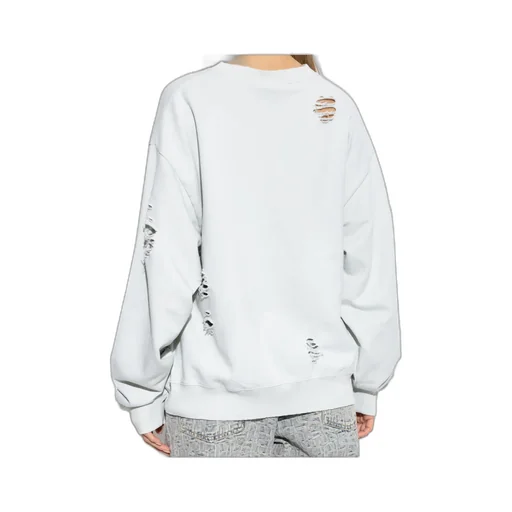 Distressed Logo Sweatshirt