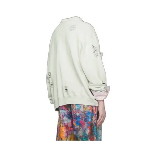 Distressed Logo Sweatshirt
