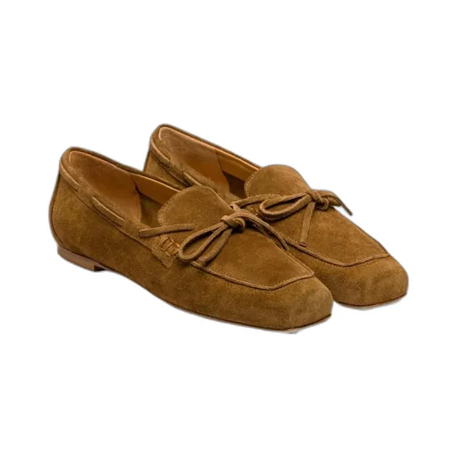 Square-Toe Loafers