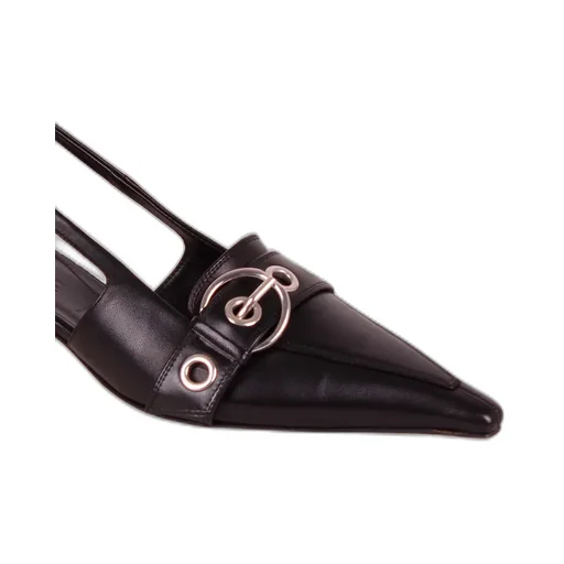 Davina Eyelet Slingback Pumps