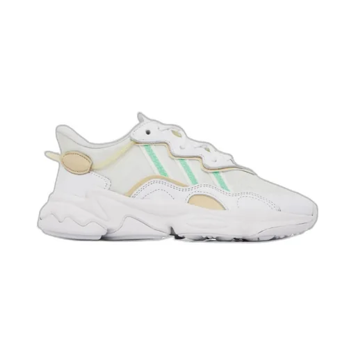 Ozweego Leather Low-Top Sneakers