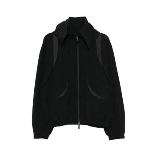 Long-Sleeved Zip-Up Jacket
