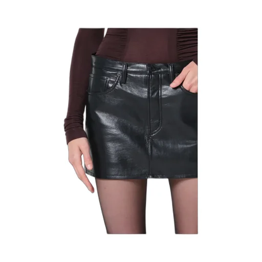 Keira Topstitching Mini Skirt
