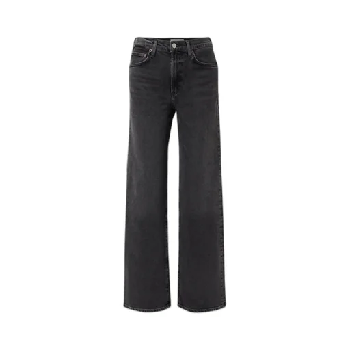 Harper Mid-Rise Wide-Leg Jeans
