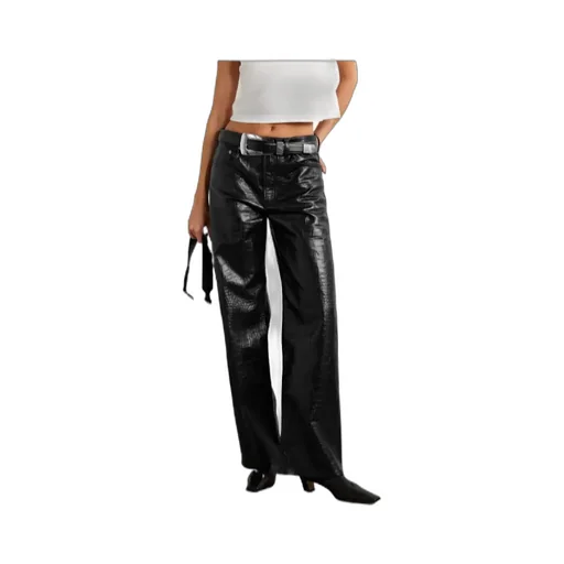 Arc Croc-Effect Pants