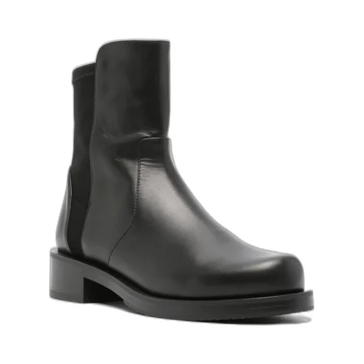 Elastic Band High Ankle Boots