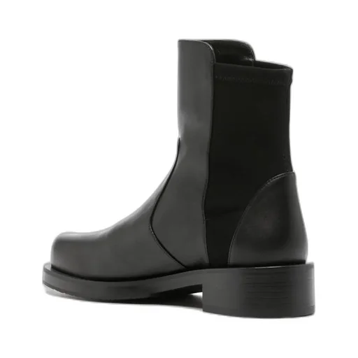 Elastic Band High Ankle Boots