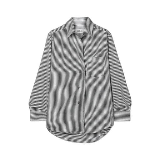 Aris Striped Crepe Shirt