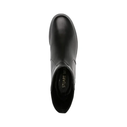 Elastic Band High Ankle Boots