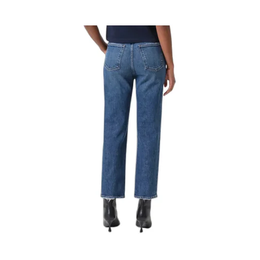 Riley High Rise Straight Jeans