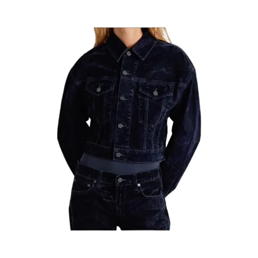 Radley Cropped Cotton-Blend Velvet Jacket