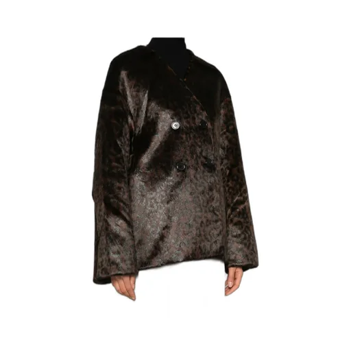 Double-Breasted Patterned Jacket