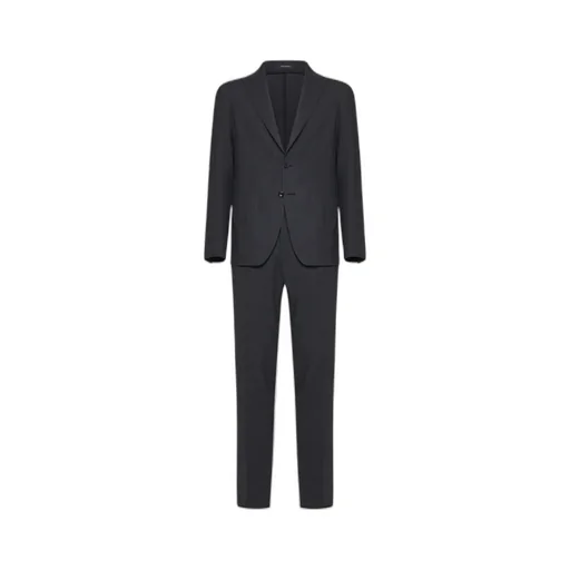 Single-Breasted Two-Piece Suit Set