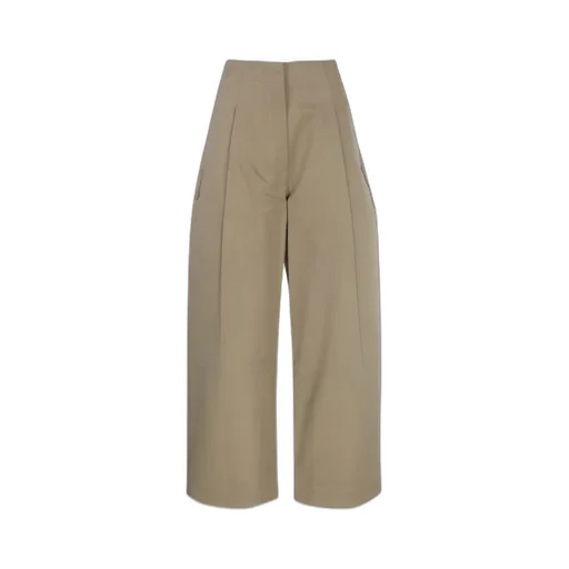 Dordoni High-Waisted Wide-Leg Trousers