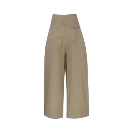Dordoni High-Waisted Wide-Leg Trousers