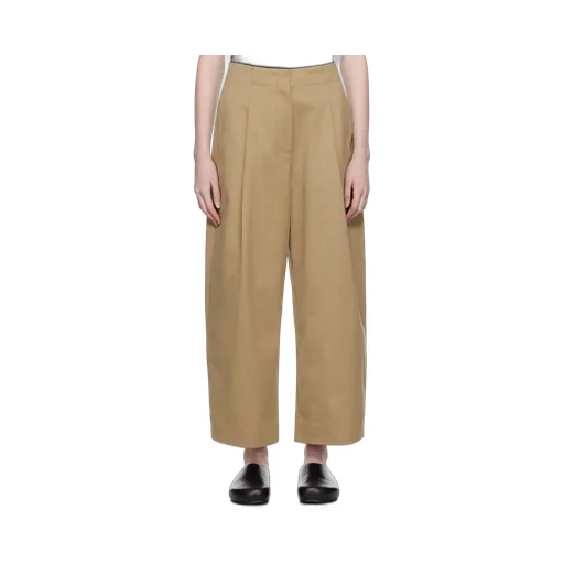 Dordoni High-Waisted Wide-Leg Trousers