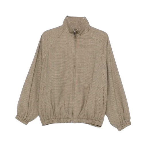 Zipped Patterned Jacket