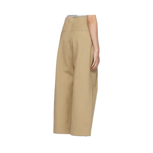 Dordoni High-Waisted Wide-Leg Trousers