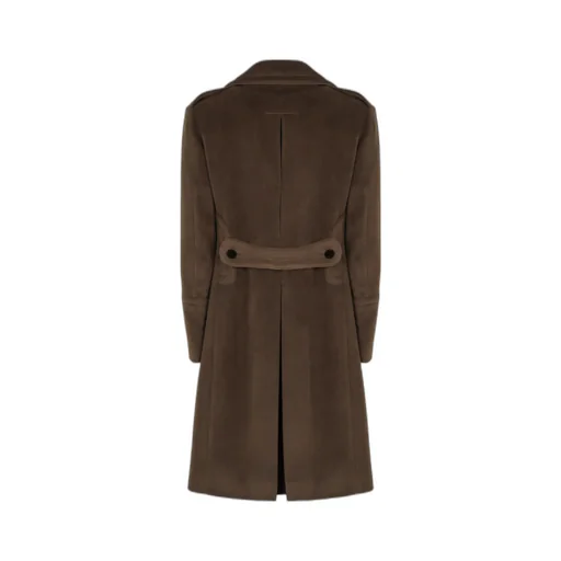 Double-Breasted Wool Coat