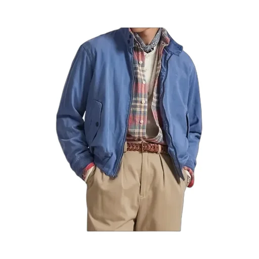 Zip-Up Cotton Jacket