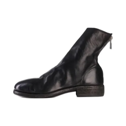 Zippered Ankle Boots
