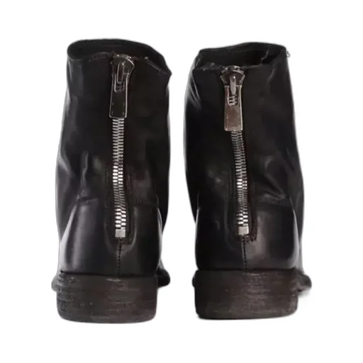 Zippered Ankle Boots