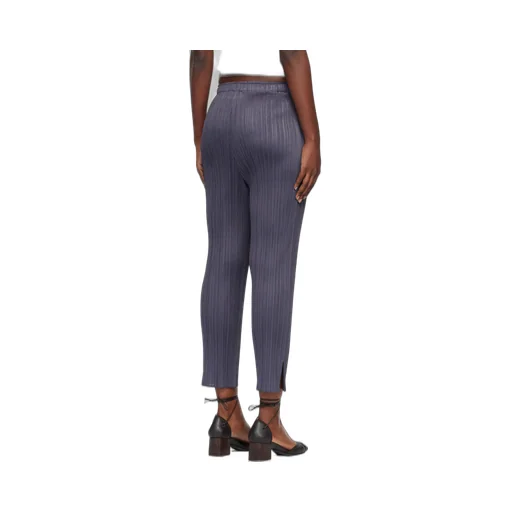 Pleated Knit Trousers