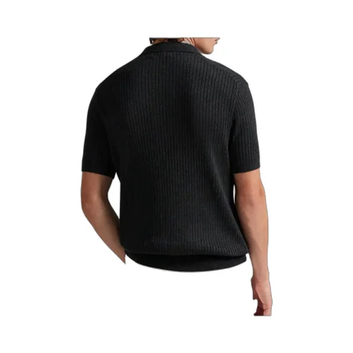 Short-Sleeve Knit Polo