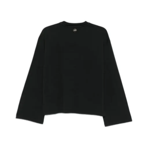 Wide-Cuff Cotton Top