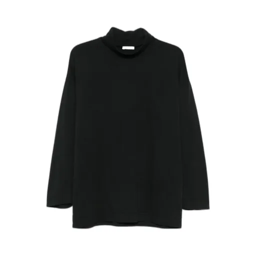 High-Neck Cotton Top